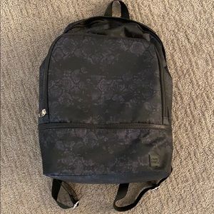 Joy Lab Black Snake Skin Nylon Back Pack